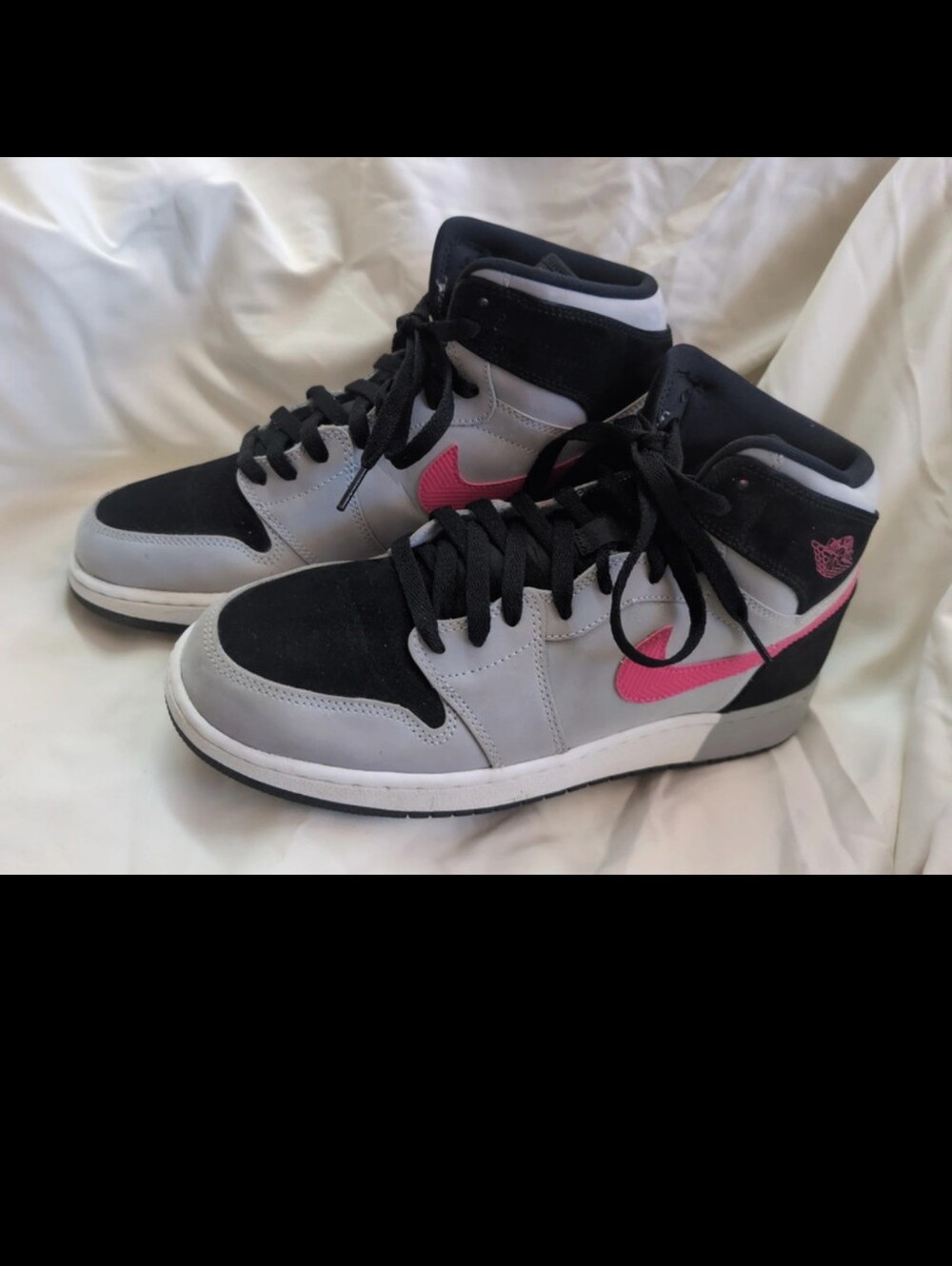 Air JORDAN 1 Retro High GG 'Deadly Pink' GS 332148-010Size 9Y